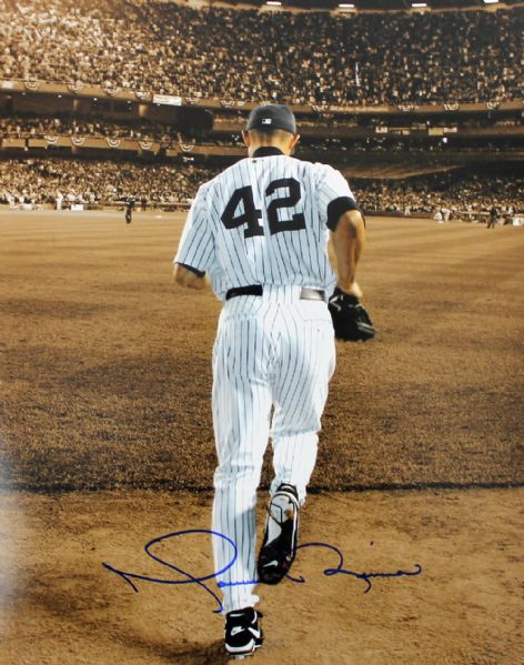 Mariano Rivera Signed 11" x 14" Color Photo