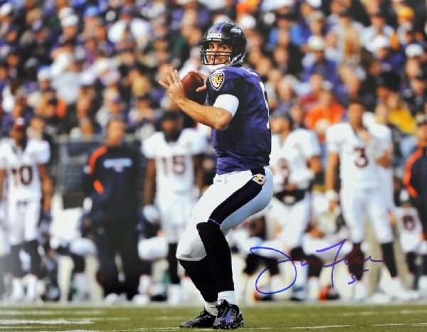 Joe Flacco Signed 11" x 14" Color Photo