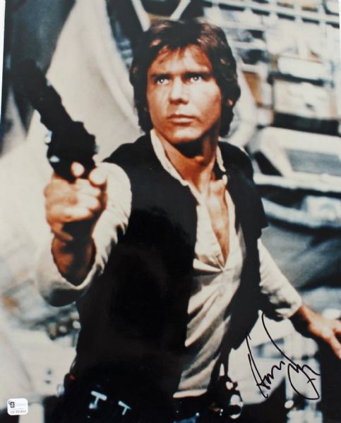 Harrison Ford Signed 11" x 14" Color Photo from "Star Wars"