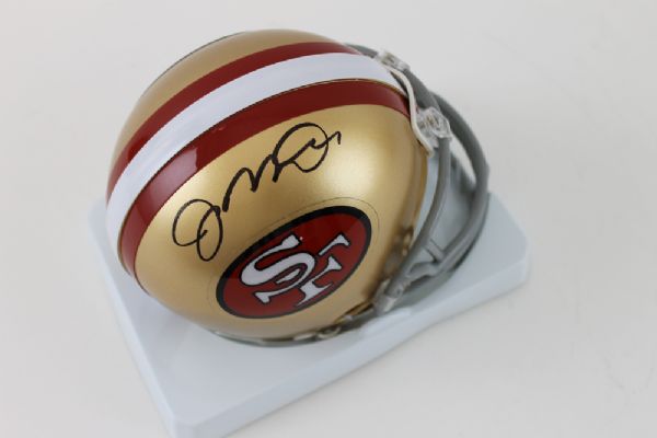 Joe Montana Signed 49ers Mini Helmet