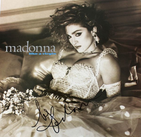 Madonna Signed Album: "Like a Virgin"