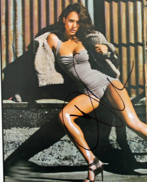 Jessica Alba Sexy Signed 8" x 10" Color Photo