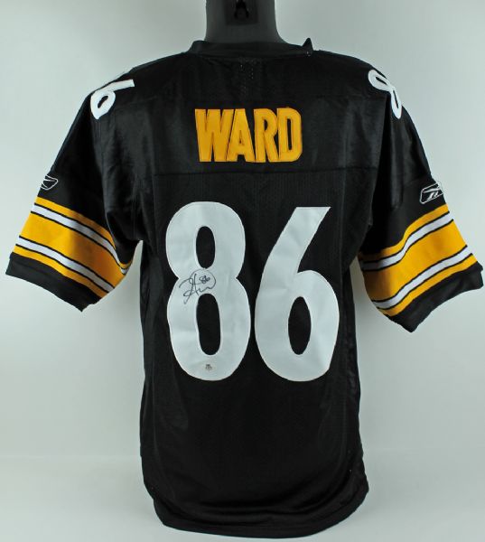 Hines Ward Signed Steelers Pro Model Jersey