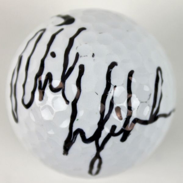 Phil Mickelson Signed Nike Pro Model Golf Ball