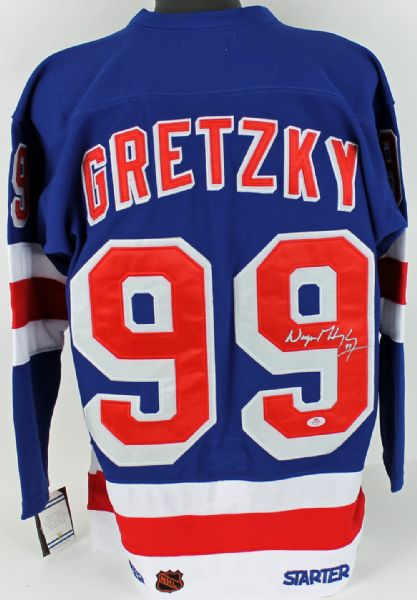 Wayne Gretzky Signed NY Rangers Pro Model Jersey