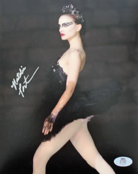 Natalie Portman Signed 8" x 10" Color Photo from "Black Swan"