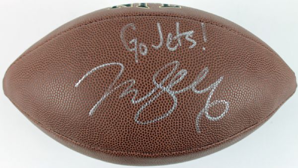 Mark Sanchez Signed Composite Model Football