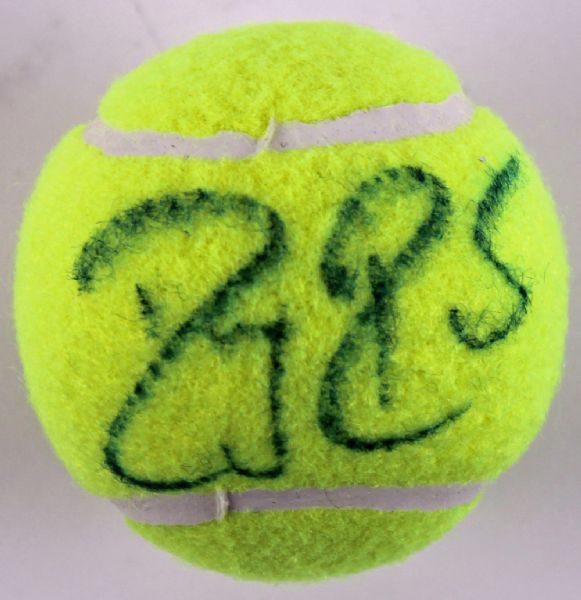 Roger Federer Signed Tennis Ball