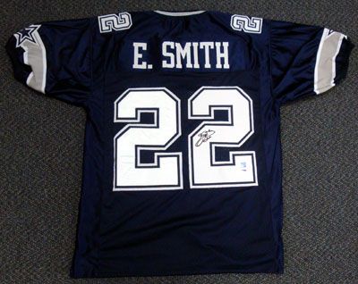 Emmitt Smith Signed Dallas Cowboy Home Style Jersey (PSA/DNA)