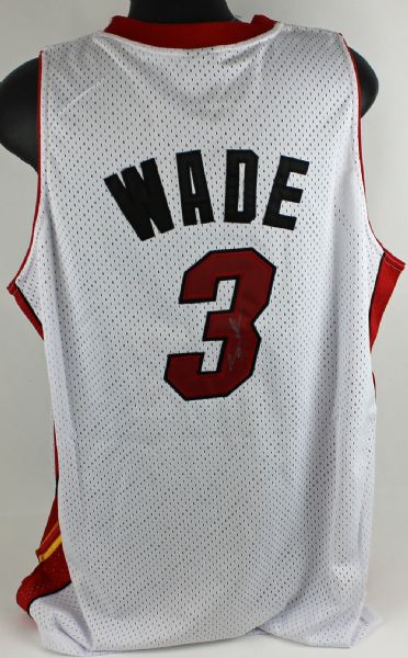 Dwyane Wade Signed Miami Heat Pro Model Jersey