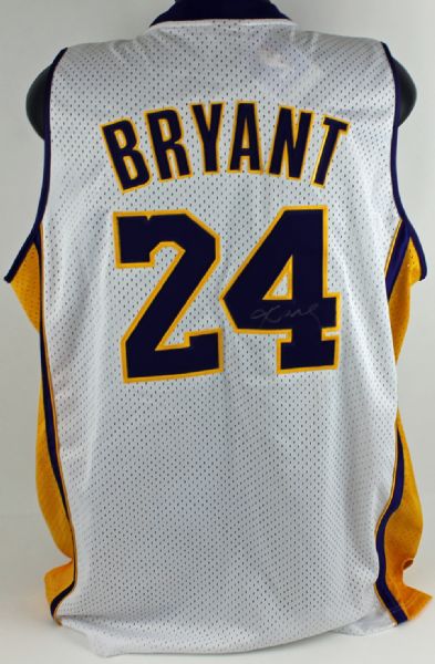 Kobe Bryant Signed Adidas Lakers Pro Model Jersey