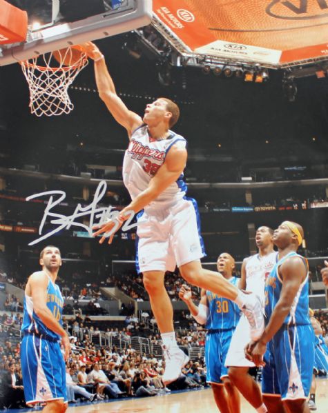 Blake Griffin Signed 11" x 14" Color Photo