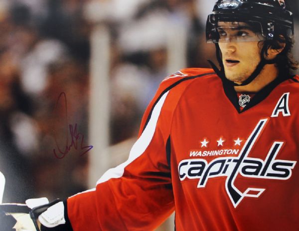 Alexander Ovechkin Signed 11" x 14" Color Photo