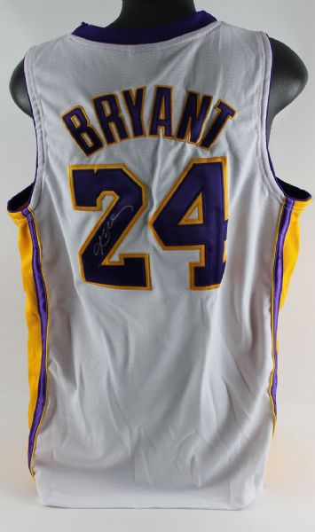 Kobe Bryant Signed Lakers Adidas Pro Model Jersey (Home)