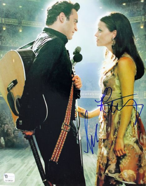 Joaquin Phoenix & Reese Witherspoon Signed 8x10 Photo from "Walk the Line"
