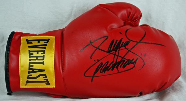 Manny Pacquiao Signed Everlast Boxing Glove (JSA)