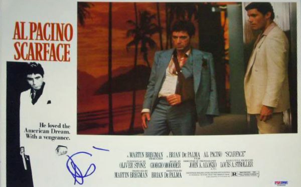 Al Pacino Signed "Scarface" 11" x 14" Lobby Card (PSA/DNA)