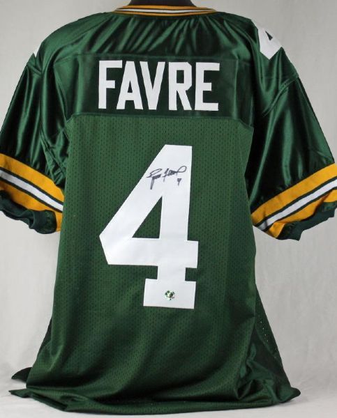 Brett Favre Signed Packers Pro Style Jersey (Favre Hologram)