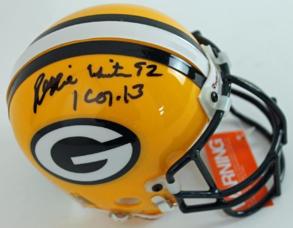 Reggie White Rare Signed Packers Mini Helmet (PSA/DNA)