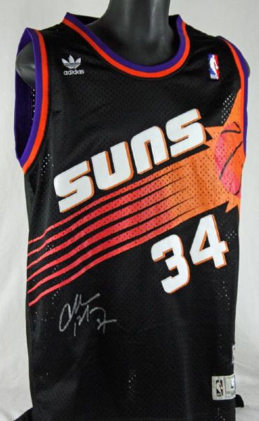 Charles Barkley Signed Phoenix Suns Pro Style Jersey (JSA)