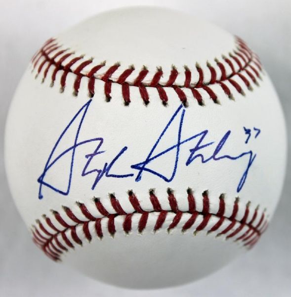 Stephen Strasburg Superb Signed OML Baseball (PSA/DNA)