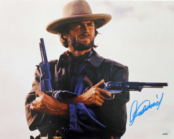 Clint Eastwood Signed 11" x 14" Color Western Photo (PSA/DNA)
