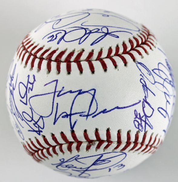 2011 St. Louis Cardinals (World Champs) Team Signed World Series Baseball (25+ Sigs)