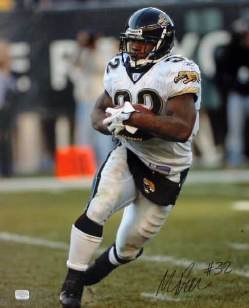 Maurice Jones-Drew Signed 16" x 20" Color Photo