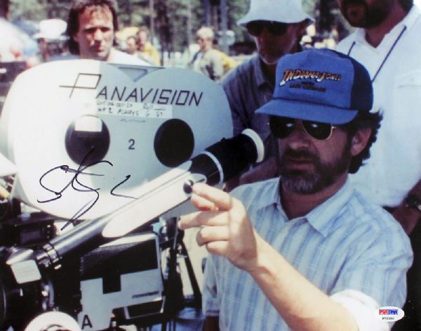 Steven Spielberg Signed 11" x 14" Color Photo