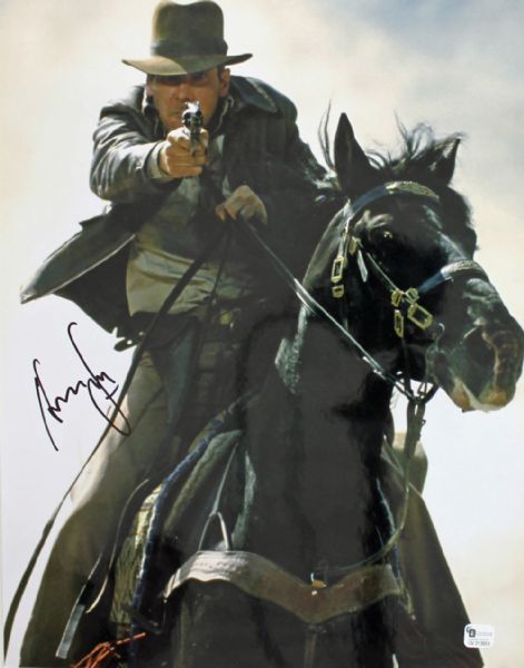 Harrison Ford Signed 11" x 14" Color Photo as "Indiana Jones"