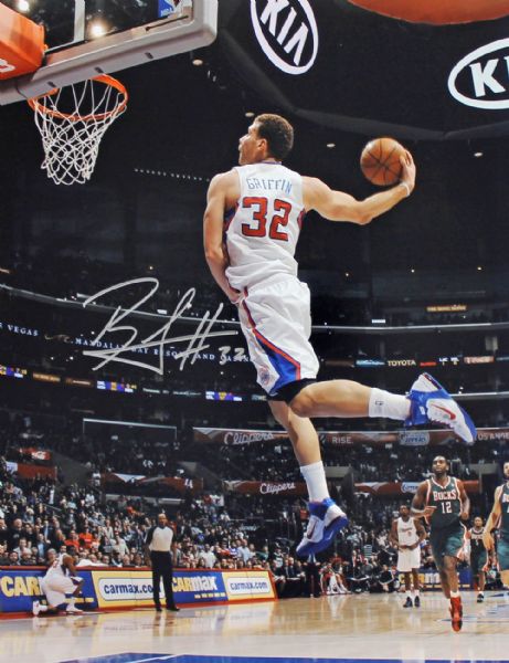 Blake Griffin Signed 11" x 14" Color Photo