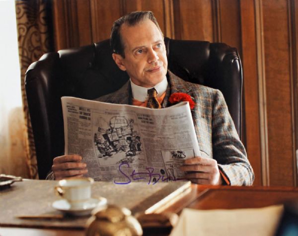 Steve Buscemi Signed 11" x 14" Color Photo from "Boardwalk Empire"
