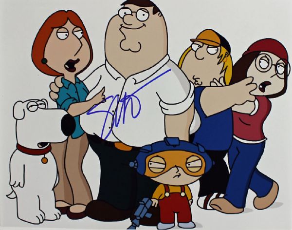 Seth MacFarlane Signed 11" x 14" Photo from "Family Guy"