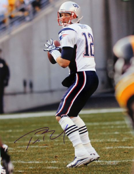 Tom Brady Signed 11" x 14" Color Photo