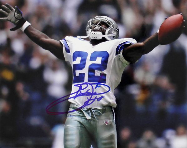 Emmitt Smith Signed 8" x 10" Color Photo