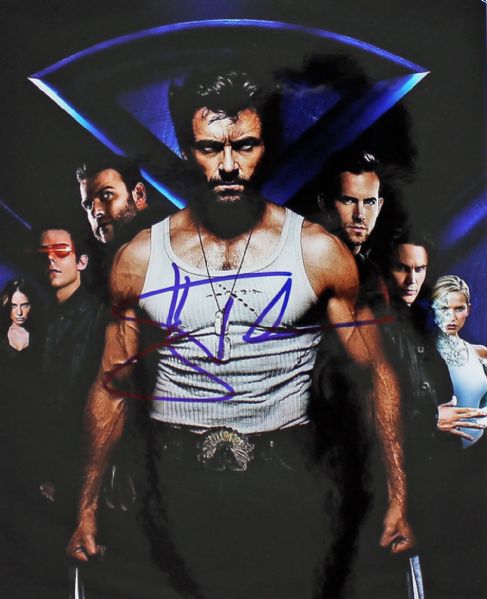 Hugh Jackman Signed 8" x 10" Color Photo from "X-Men"