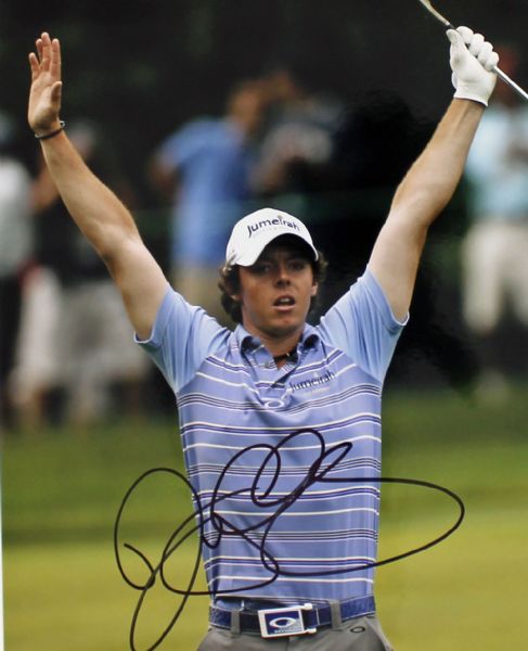 Rory McIlroy Signed 8" x 10" Color Photo