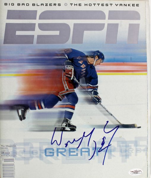Wayne Gretzky Signed May 1998 ESPN Magazine (JSA)