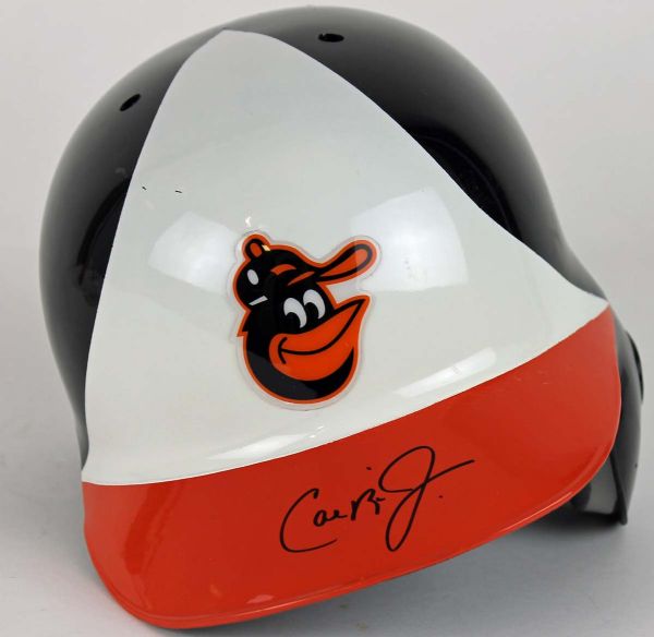 Cal Ripken Jr. Signed Orioles Vintage Style Full Size Batting Helmet (Steiner & PSA/DNA)