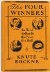 Knute Rockne Rare Signed Hardcover Book: "The Four Winners" (PSA/DNA)