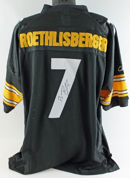 Ben Roethlisberger Signed Reebok Steelers Pro Model Jersey