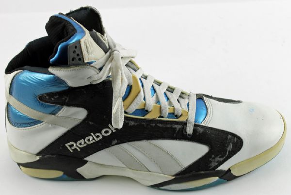 Shaquille ONeal Game Worn Reebok Pump Custom Basketball Shoe (c.1992-94)
