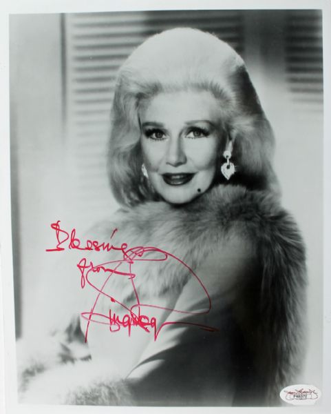 Ginger Rogers Signed & Inscribed 8" x 10" B&W Photo (JSA)