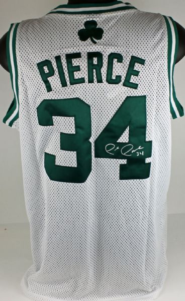 Paul Pierce Signed Celtics Pro Model Jersey