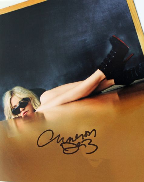 Cameron Diaz Signed 8" x 10" Color Photo from "Bad Teacher"