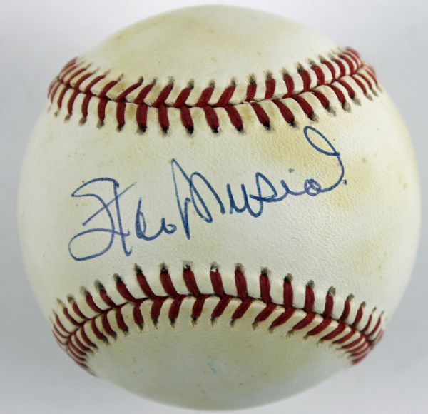 Stan Musial Signed ONL Baseball
