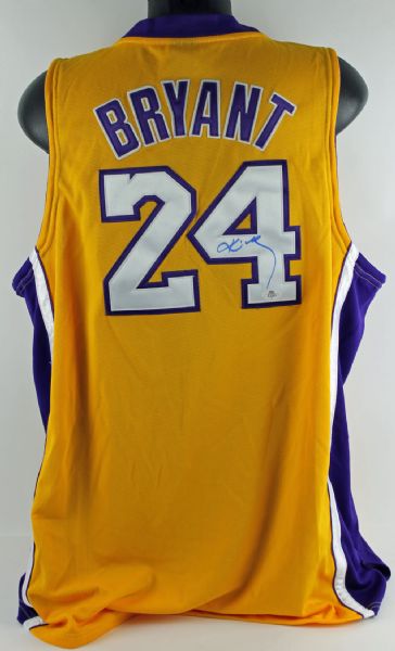 Kobe Bryant Signed Lakers Adidas Pro Model Jersey
