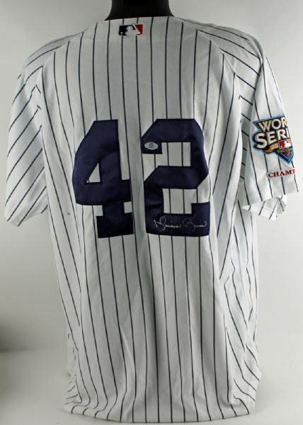 Mariano Rivera Signed Yankees 2009 World Series Pro Model Jersey