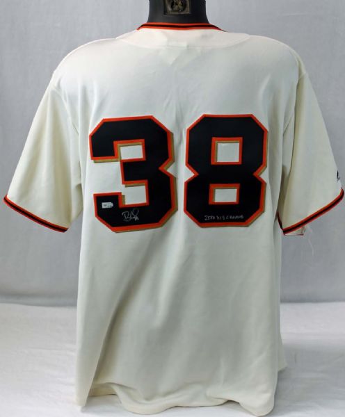 Brian Wilson Signed SF Giants Pro Model Jersey with "2010 WS Champs" Insc. (MLB Holo)