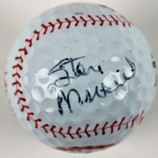 Stan Musial Signed Cardinals Commemorative Golf Ball